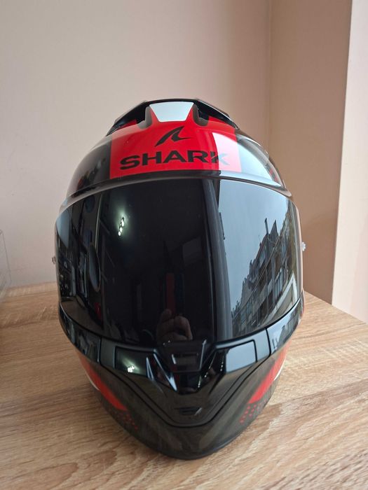 Каска Shark Ridill 2 Bersek Black Red - размер S