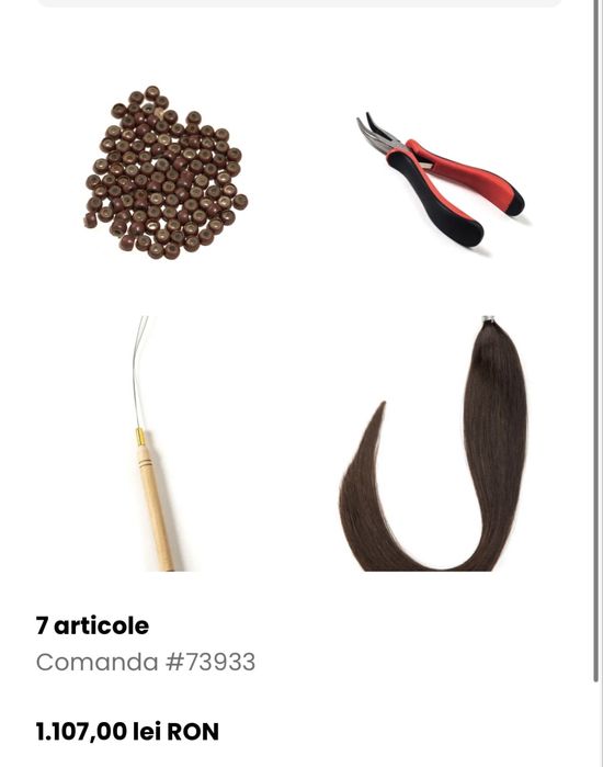 Extensii Nano-Ring șaten inchis