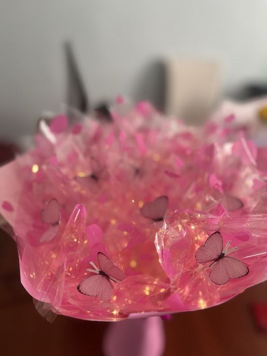 Букеты из бабочек