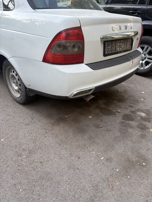 Бампер задний приора 2