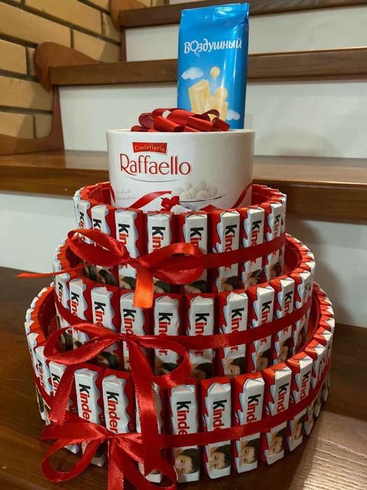 Киндер, киндер торт, подарок