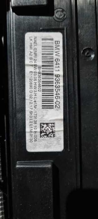Panou clima BMW facelift F20 F22 F23 F30 F80 F31 F34 F32 F33 F36