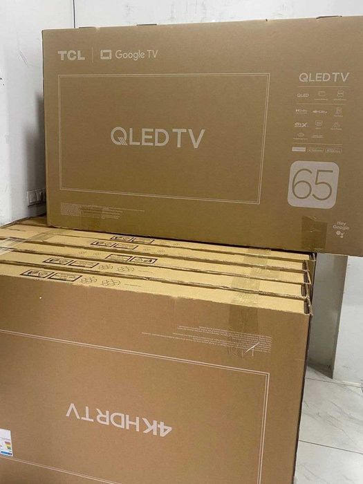 TCL 55'/65' QLED Smart TV. Shahar bo'ylab bepul yetkazib berish!