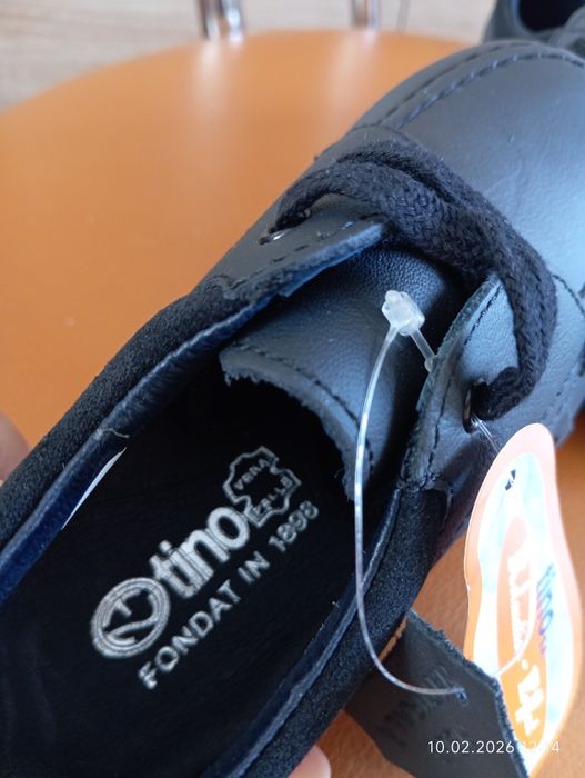 Pantofi băiețel din piele