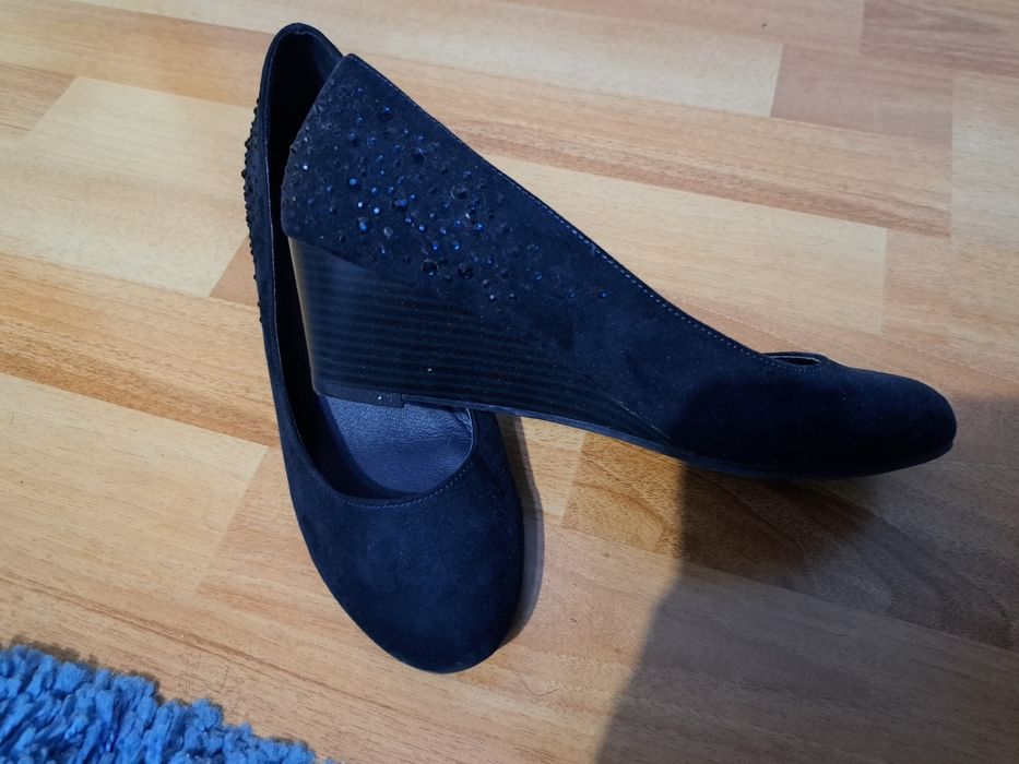 Pantofi damă albastru închis