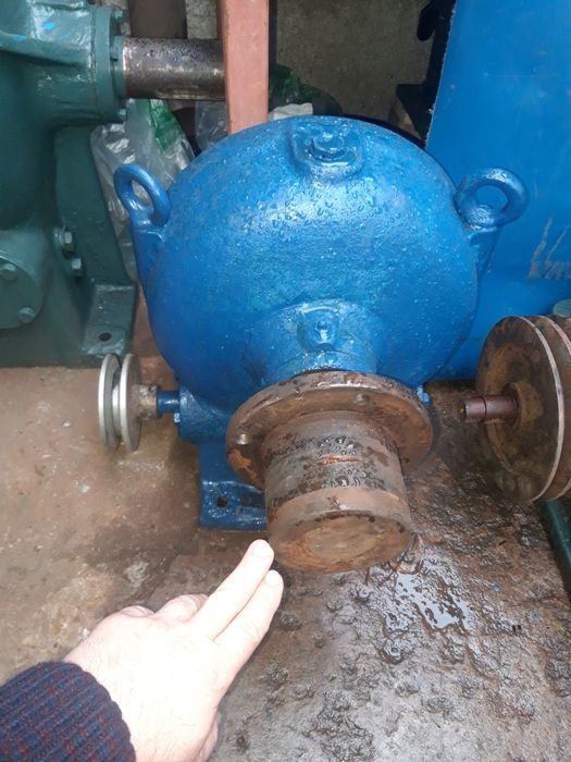 Exhaustor vopsitorie-Fulie-volanta-reductor de turatie