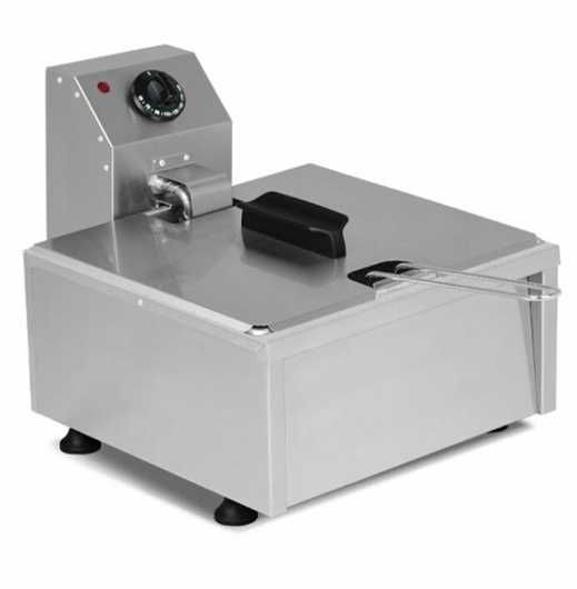 Професионален Електрически фритюрник 8л. 3kw