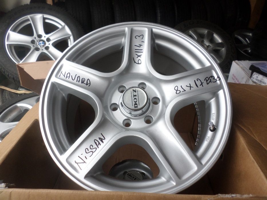 Jante aliaj Nissan Navara 17 zoll marca DOTZ noi 6x114,3
