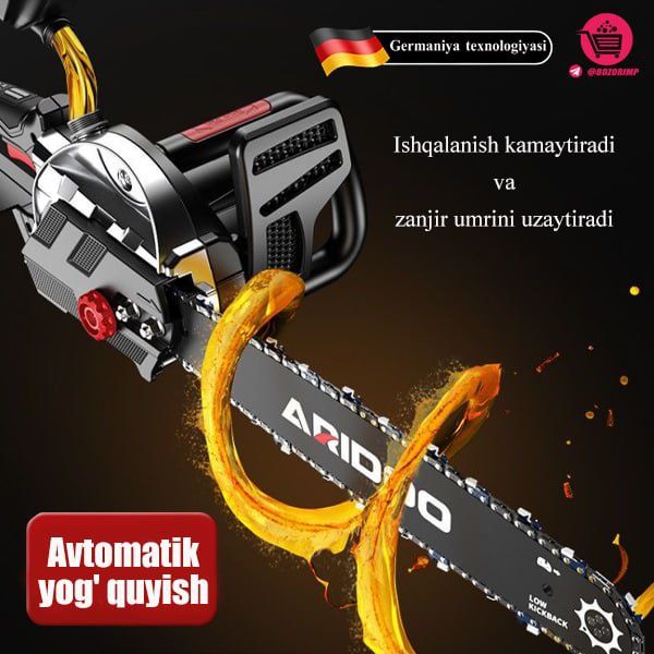 16 dyumli elektron qoʻl arra -ARIDOO