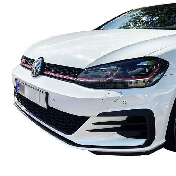 Решетка без емблема ГОЛФ 7 ГТИ пчелна пита спортна VW GOLF 7 Червена