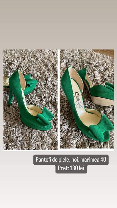 Pantofi noi femei piele intoarsa naturala marimea 40 nu Musette, Aldo