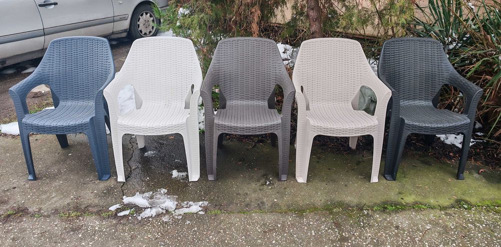 Градински стол Ратан PVC