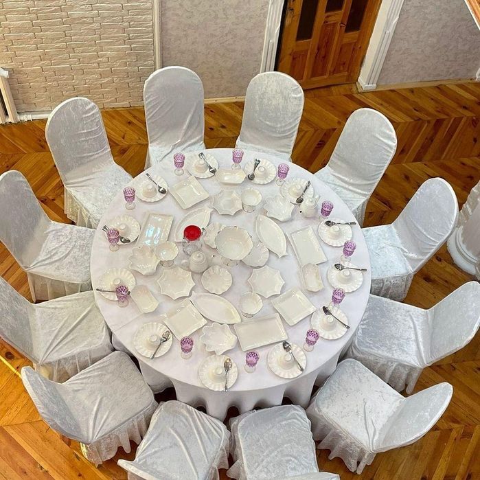 Прокат стол стулья посуда