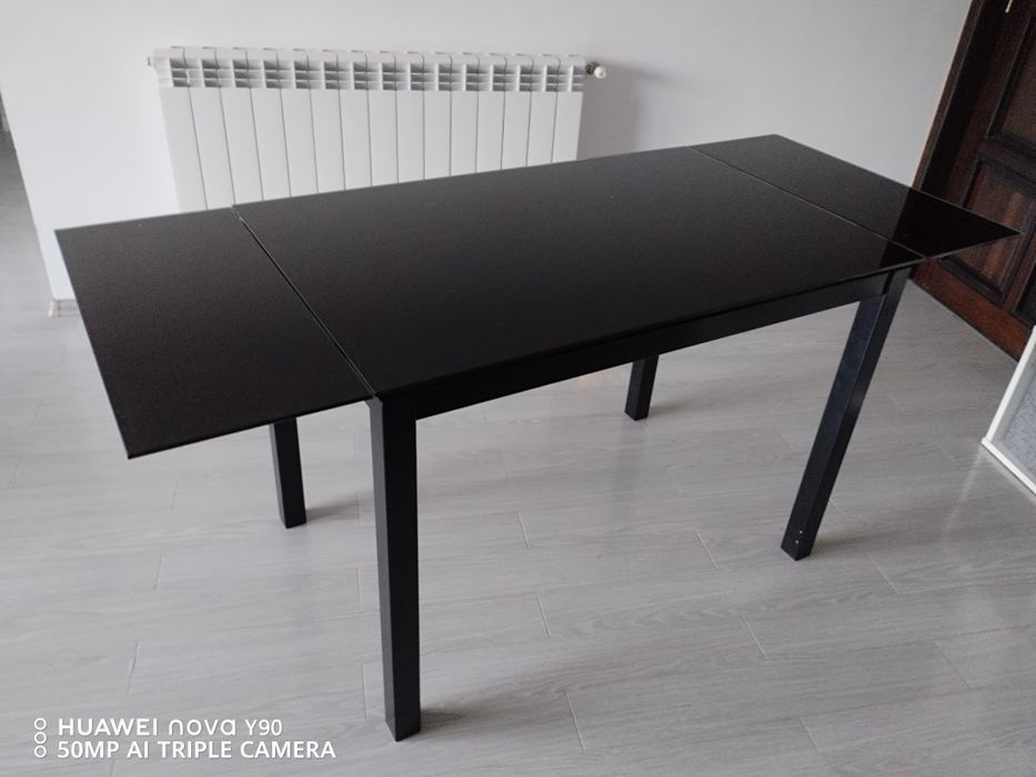 Masa extensibila arena sticla 110x170x70x76