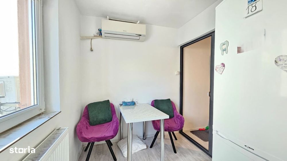 Garsoniera I 21 MP I Semidec | Zona linistita | Metrou 1 Decembrie