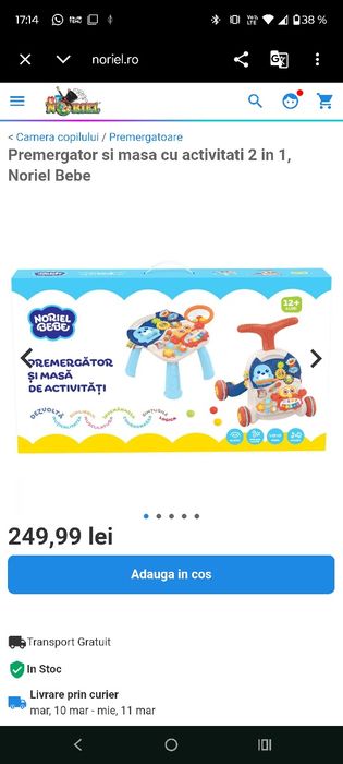 Premergător Interactiv 2 în 1 - Tematică Marină (Focă)