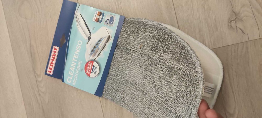 Mop cu abur Leifheit 11924, 1200W, Pliabil, Incalzire rapida, Alb