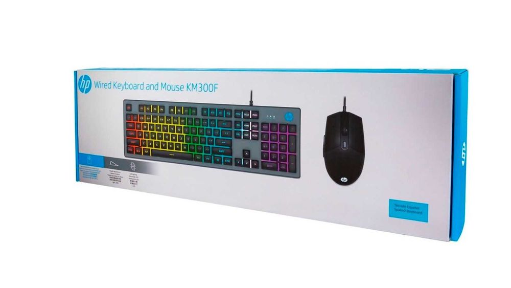 | Клавиатура Комплект keyboard&mouse HP KM300F Gaming