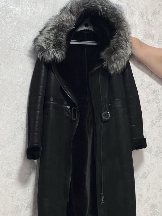 Дубленка почти новая