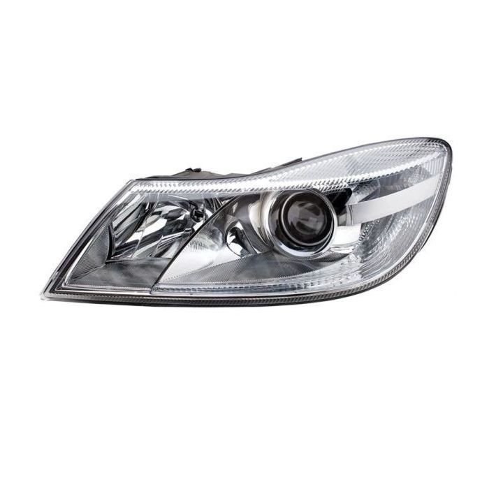 Far Skoda Octavia 2 (1Z) 10.2008-12.2013 Facelift, H1+H7, halogen, ajustare electrica, partea stanga, Original, 1Z1941017S