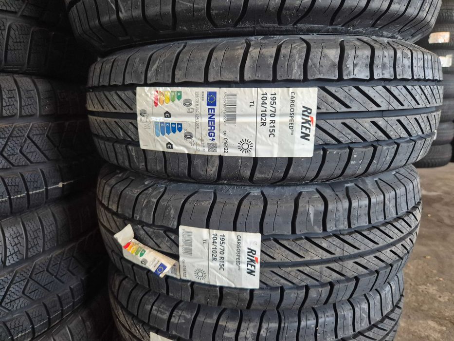 Anvelope de VARA - 195/70/15C 104/102R - RIKEN CargoSpeed - NOU - DOT 2024 ! SUPER PRET OFERTA !!