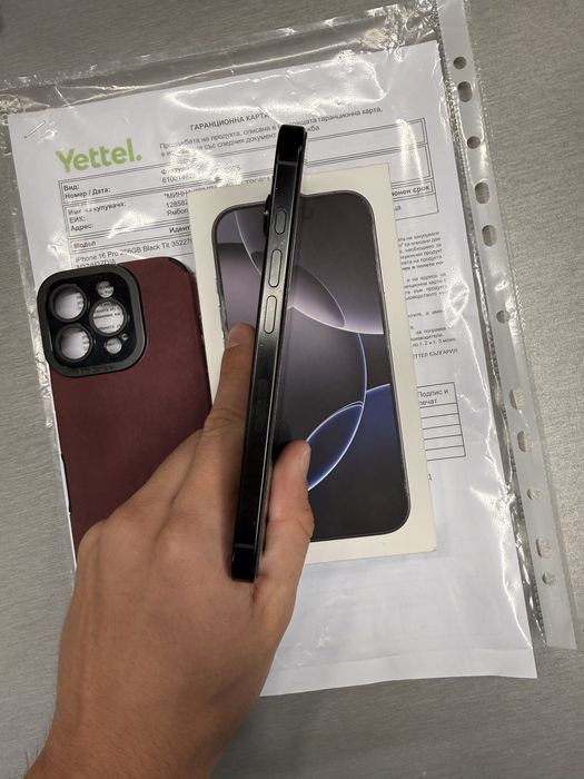 Гаранция! Iphone 16 pro 256gb