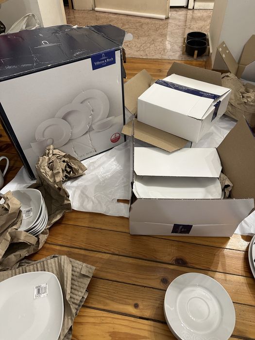 Голям порцеланов сервиз микс