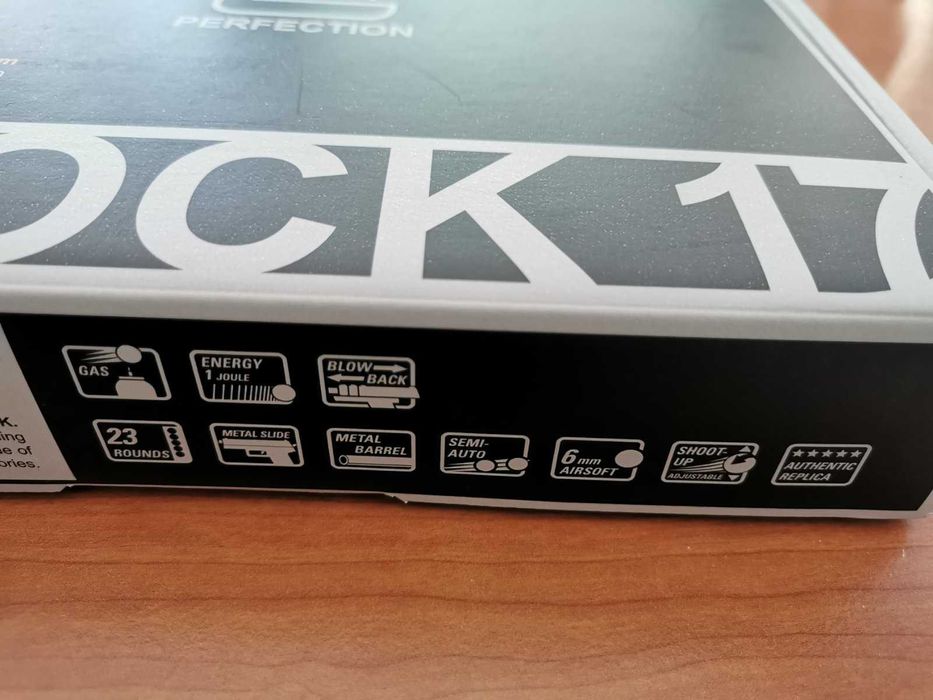 Airsoft GLOCK 17 Gen4 UMAREX Еърсофт Пистолет Pistolet Green Gas