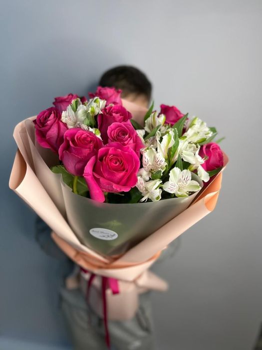 Цветы букеты шары тюльпаны огромный выбор