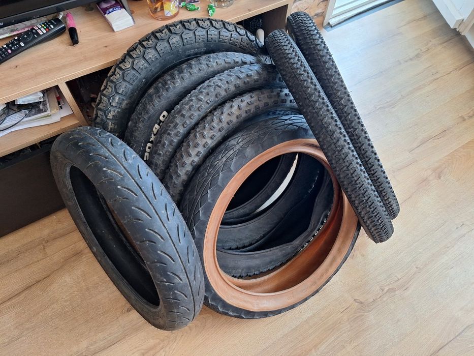 Cauciucurile pentru motocicleta și bicicleta electrica