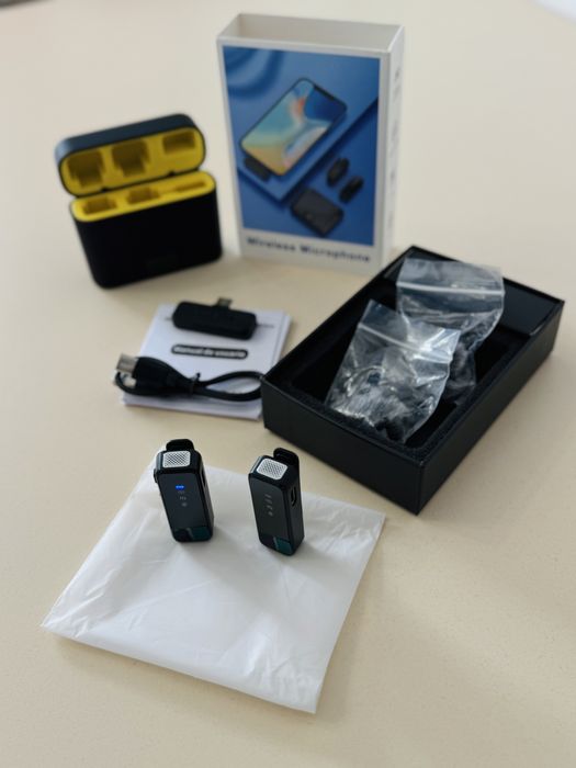 Новые беспроводные петличные микрофоны для Android и iPhone (Type-C).