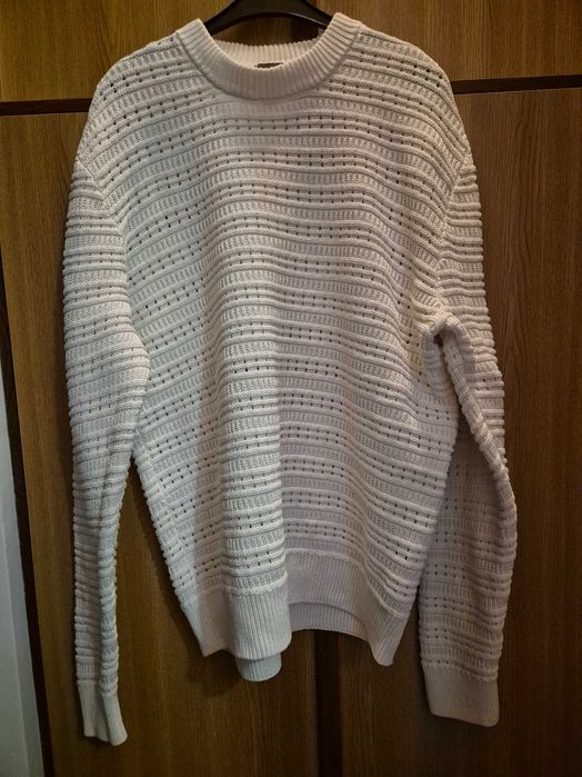 Pulovăr damă alb