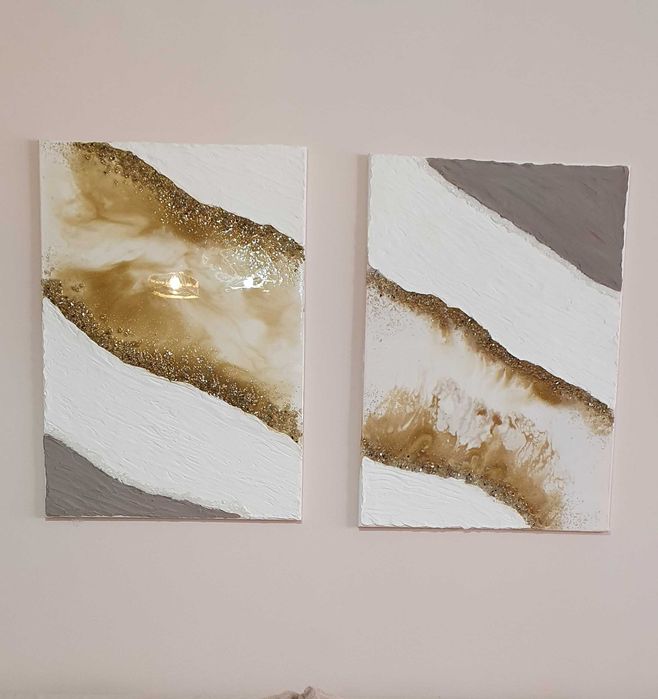 Tablouri abstracte hand made