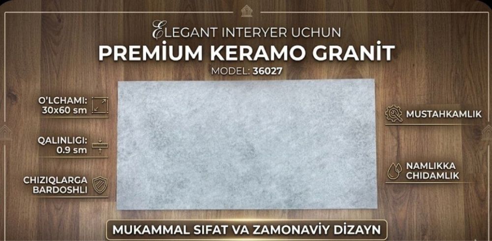 30x60 Keramogranitlar - Bruschatka