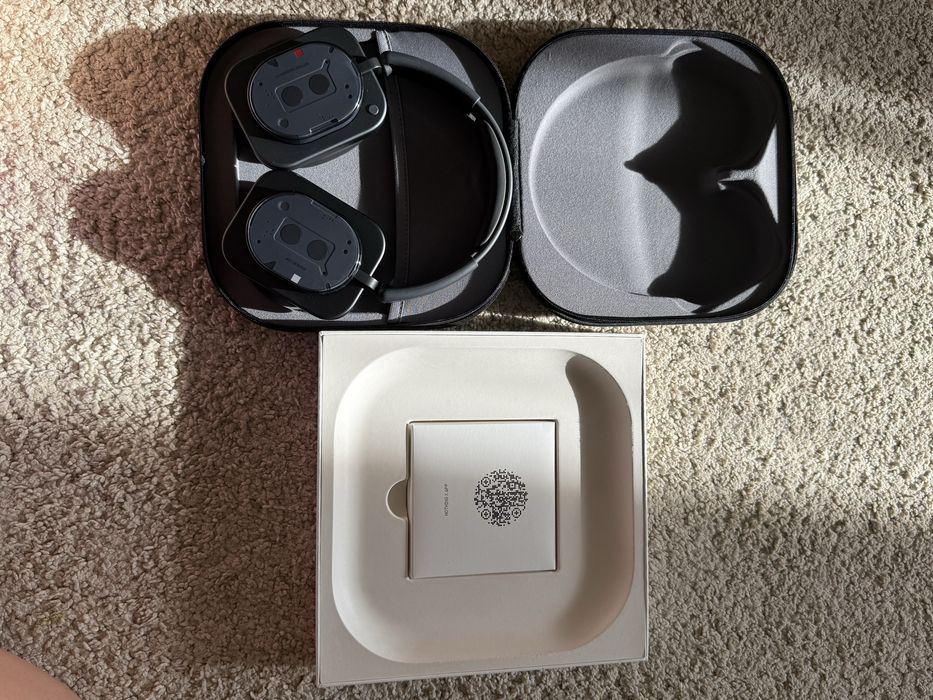 Casti audio Nothing Headphones negru over the ear