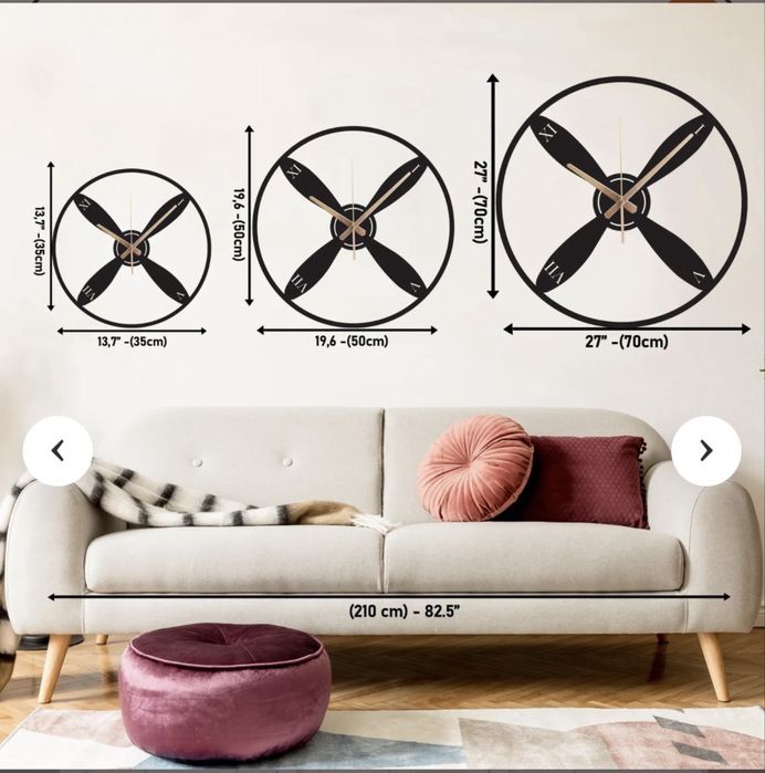 Стенен часовник Propeller Aviation