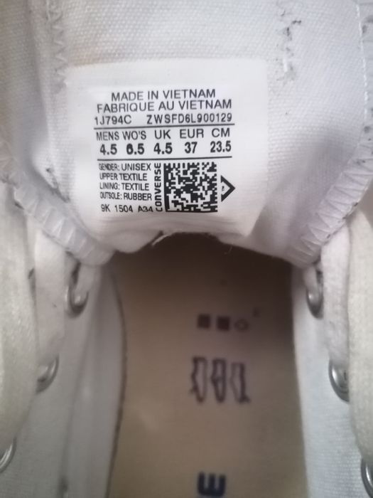 Teniși Converse nr. 37
