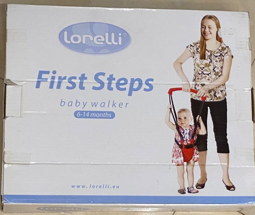 Коланче за прохождане Lorelli First Steps- зелен
