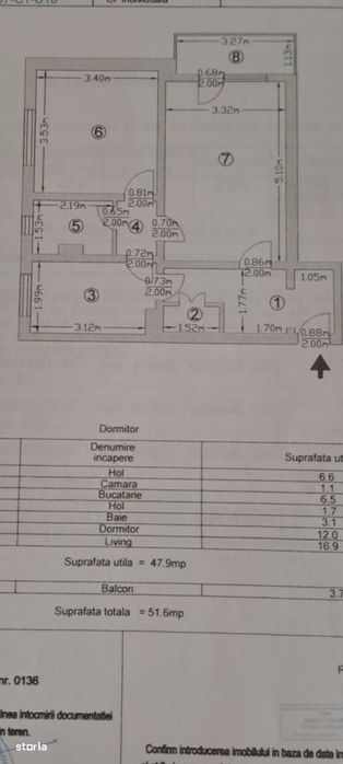 Apartament 2 camere Trivale