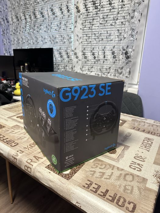 Logitech G923 SE + Шифтър | Гаранция 2 години