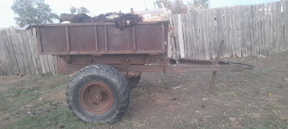 Прицеп однаоська самосвал