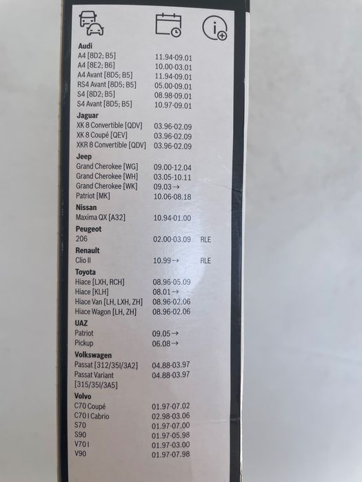 Чистачки Bosch Aerotwin