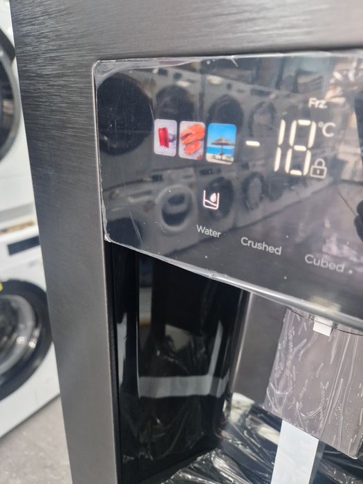 Side By Side Midea Dark Inox Чисто Нов