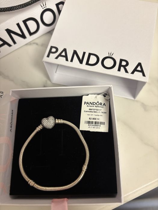 пандора сердце браслет