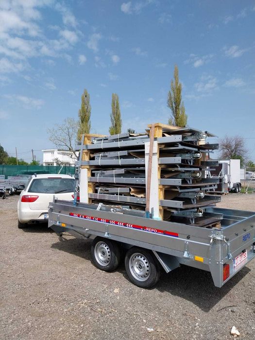 Remorcă REPO CARGO 750 kg – Nouă, cu Carte RAR inclusă