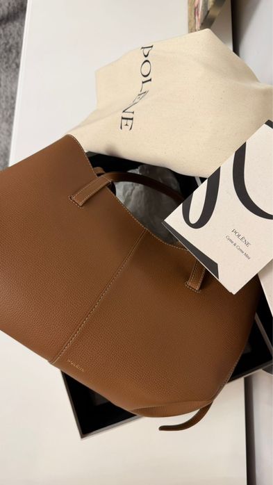 Оригинальная сумка POLENE Mini, Camel Graine