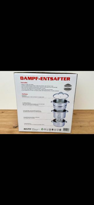 Set oale pentru facut suc/sirop struguri/afine/visine etc