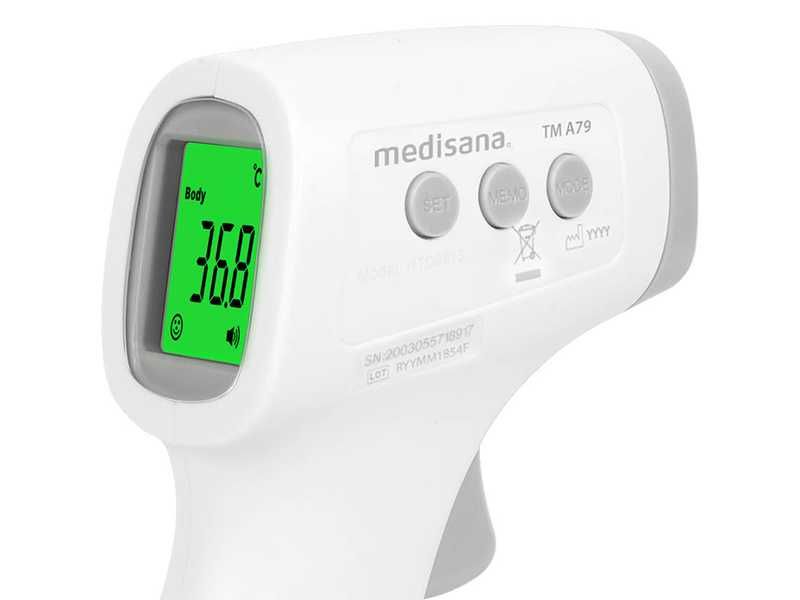 НОВИ! Безконтактен  термометър MEDISANA TMA79 бебета, деца и възрастни