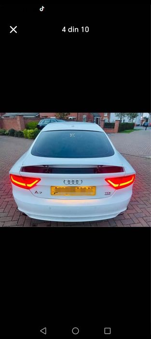 Scaune piele  cu încălzire audi a7 interior piele audi a7