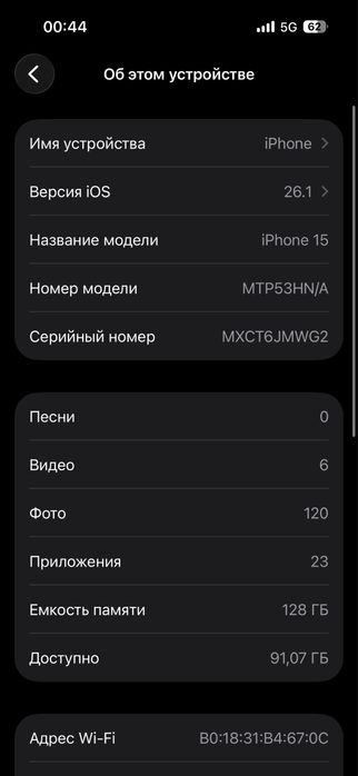 Iphone 15 с офиц гарантом